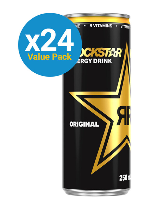 

Rockstar Energy Drink, 6 Cans x 250 ml