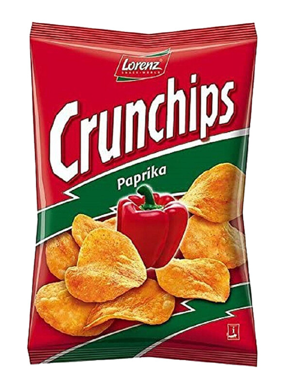 

Lorenz Crunchips Paprika Potato Chips, 175g