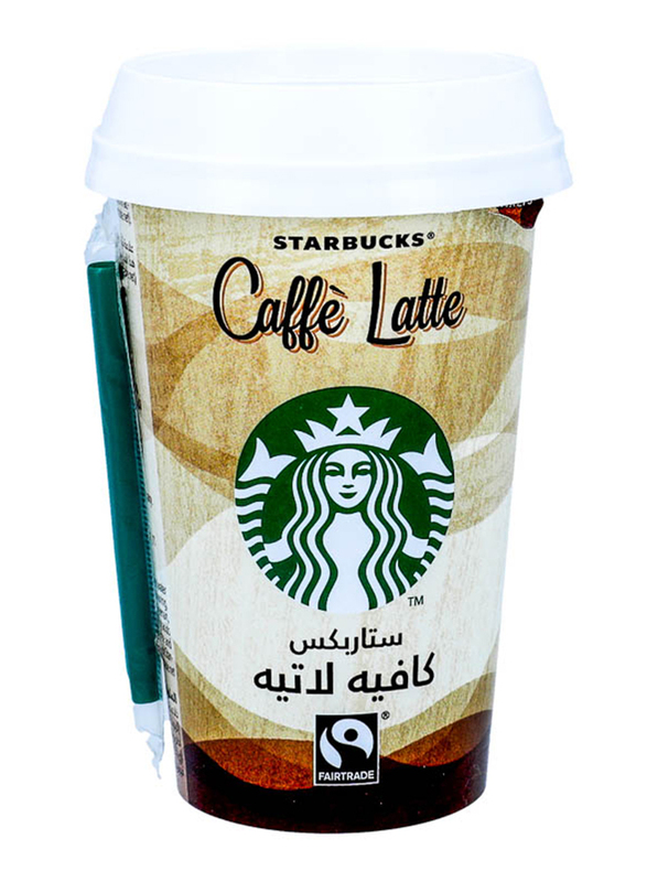 Starbucks Cafe Latte Coffee Drink, 220ml