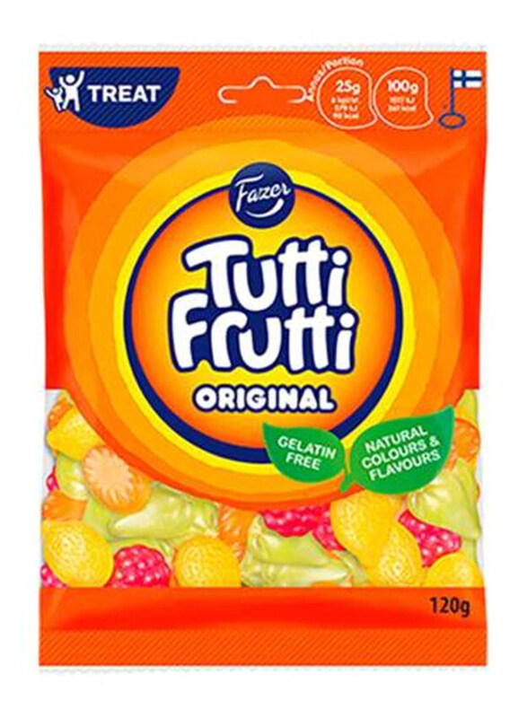 

Fazer Tutti Frutti, 24 Pieces, 120g