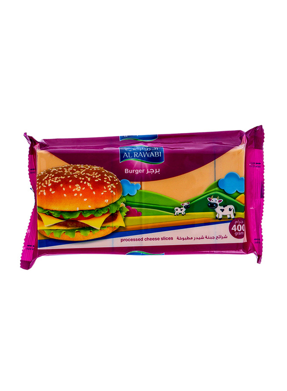 Al Rawabi Burger Cheese Slices, 400g