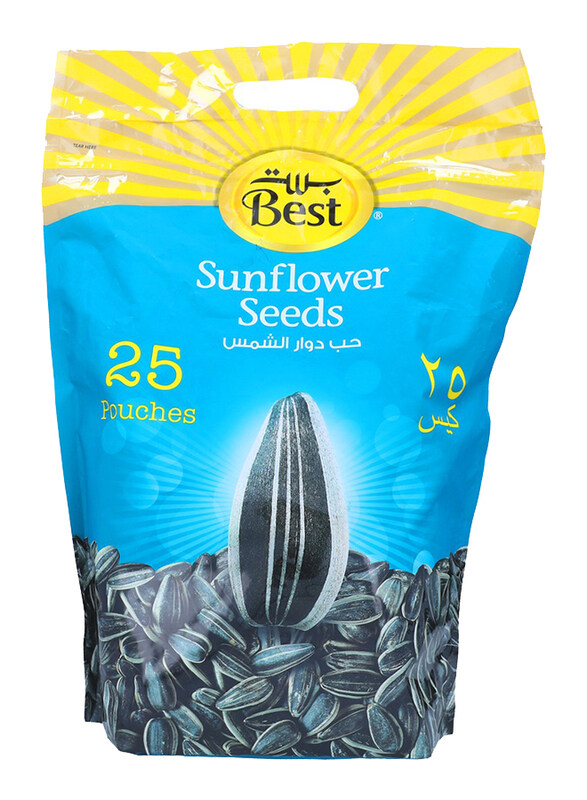 

Best Sunflower Seeds Poly Bag, 25 Pieces, 25g