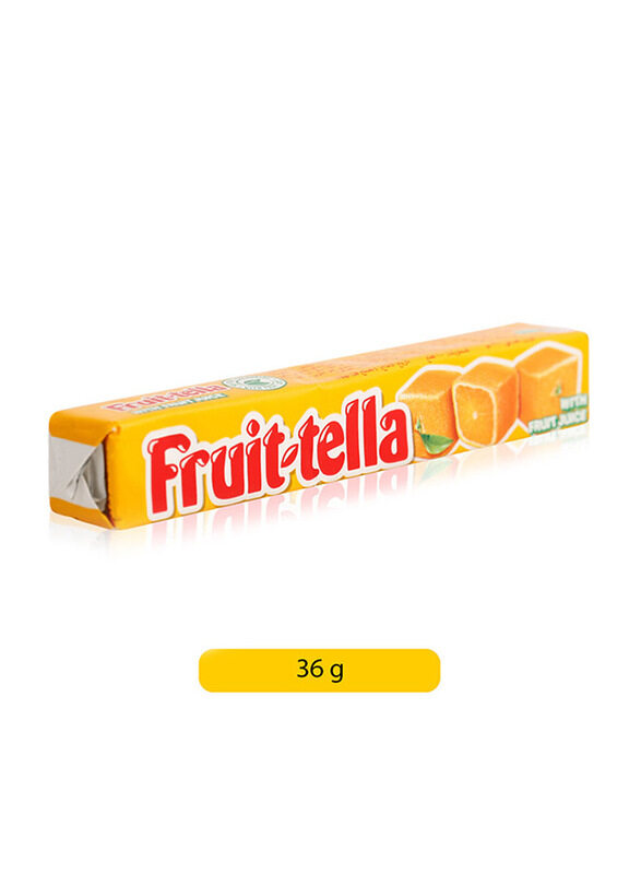 

Fruittella Orange Fruit Juice Chews Candy, 36g