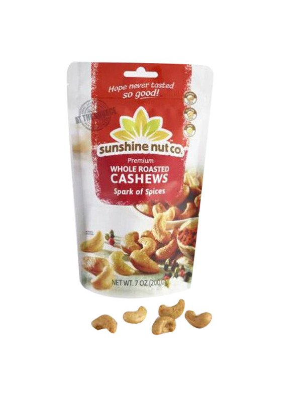 Premium Whole Roasted Cashews Spark of Spices, 200g