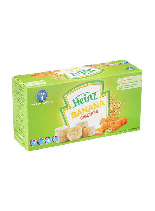 

Heinz Banana Biscuits, 240g