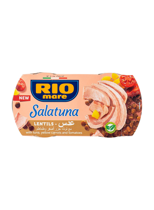 Rio Mare Salatuna Lentils, 2 x 160g