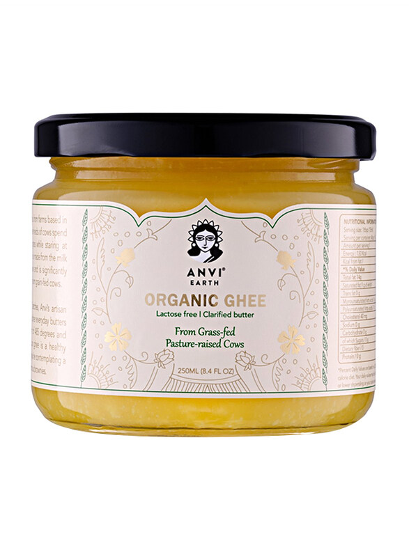 

Anvi Earth Organic Grass Fed Ghee, 250ml