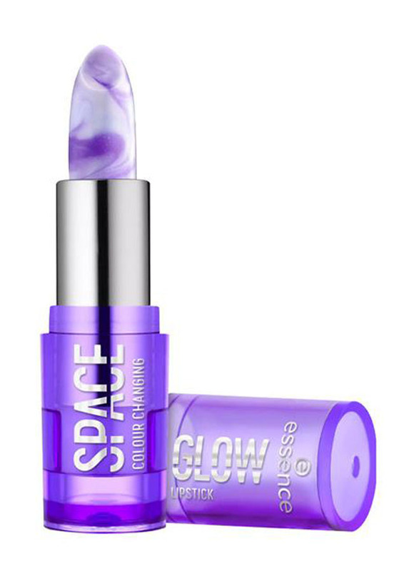 Essence Space Glow Colour Changing Lipstick, Purple