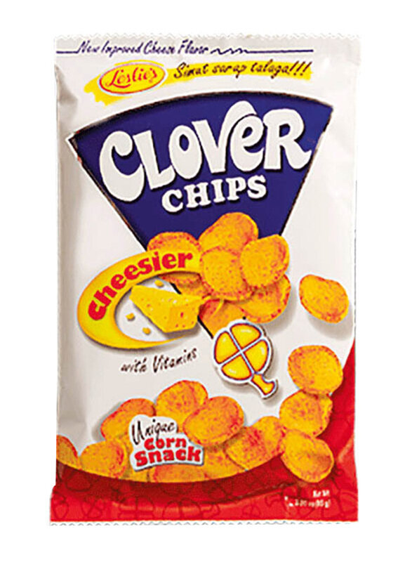 

Leslies Cheesier Flavour Clover Chips, 145g