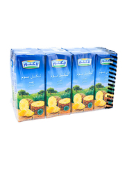 Lacnor Essentials Pineapple Juice Drink, 8 x 180ml