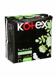 Kotex Natural Maxi Thick Super with Wings, White, 26 Pieces