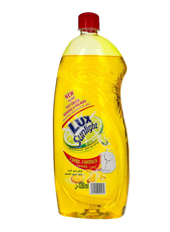 

Lux Sunlight Lemon Dishwashing Liquid, 1250ml