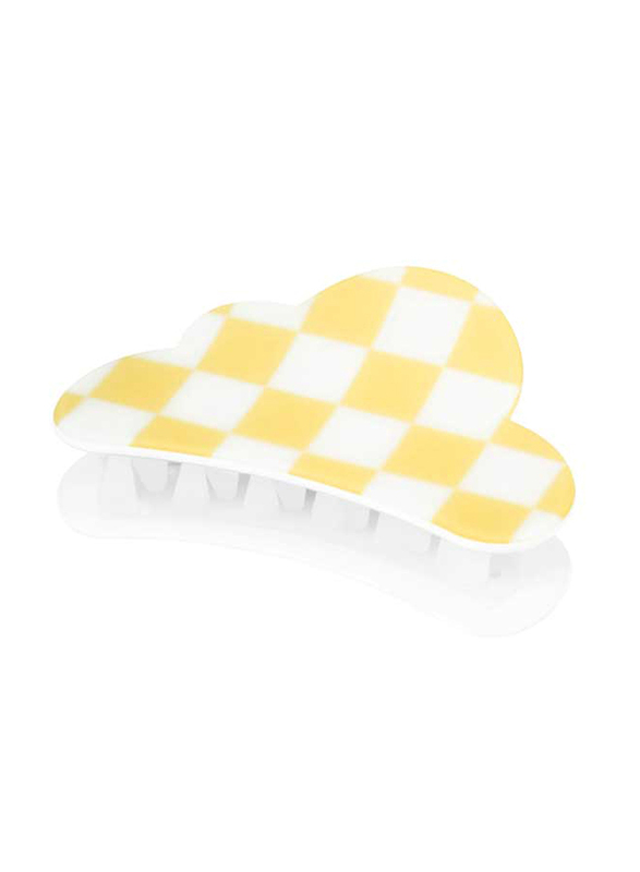 Essence Positive Vibes Only Hair Clip 01, Yellow/White