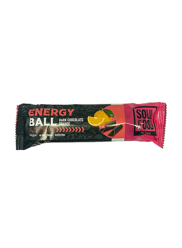 

Energy Ball Dark Chocolate & Orange Bar, 60g