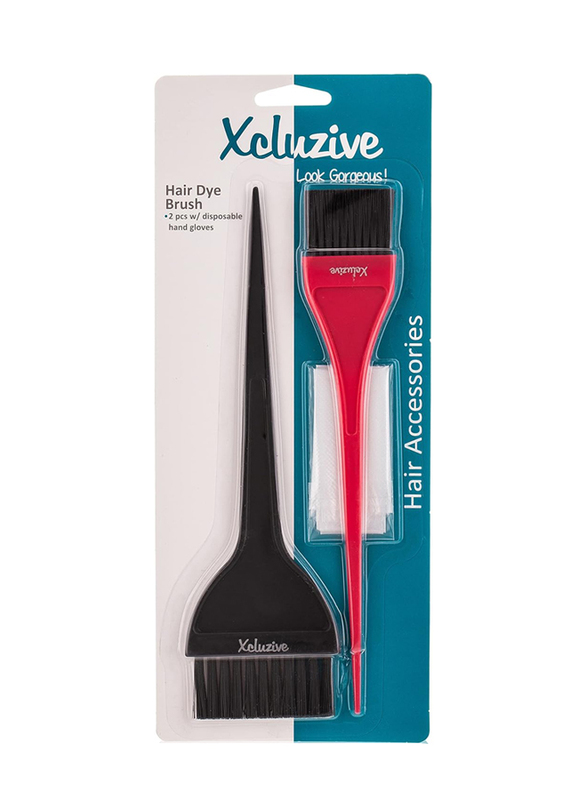 Xcluzive Hair Dye Brush Set, 2 Pieces