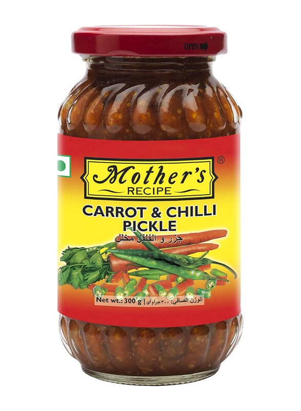 

Mothers Recipe Carrot & Chilli Pickle, 300g