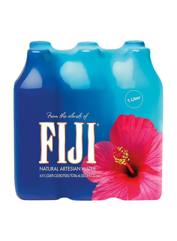

Fiji Mineral Water, 6 x 1 Liter