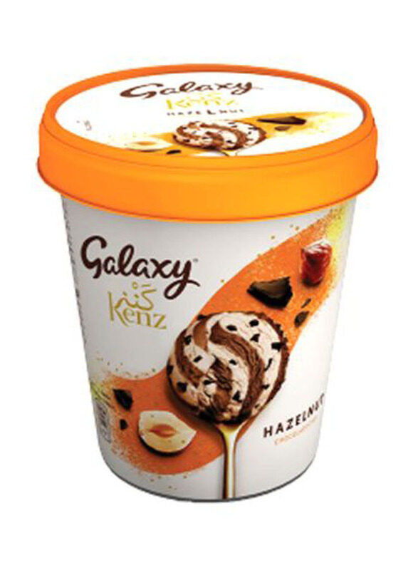 

Galaxy Hazelnut Choco Ice Cream, 450ml GLXY KZ HZNTCHOC ICETUB 450ML ME