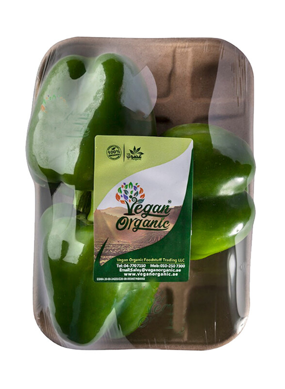 

Vegan Org Capsicum Green, 500g (Approx)