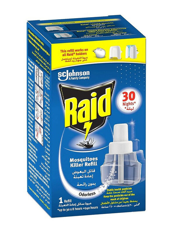 

Raid 30 Nights Mosquitoes Killer Refill, 21ml