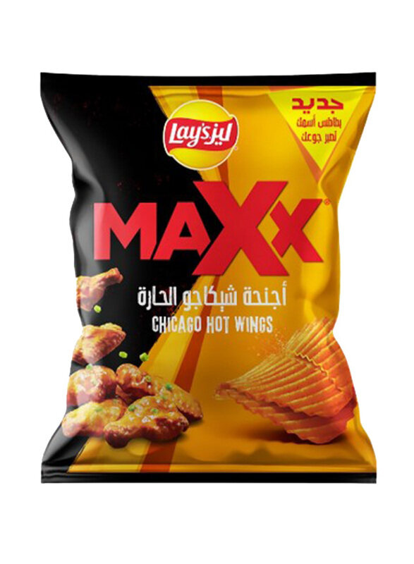 

Lay's Maxx Chicago Hot Wings Potato Chips, 160g