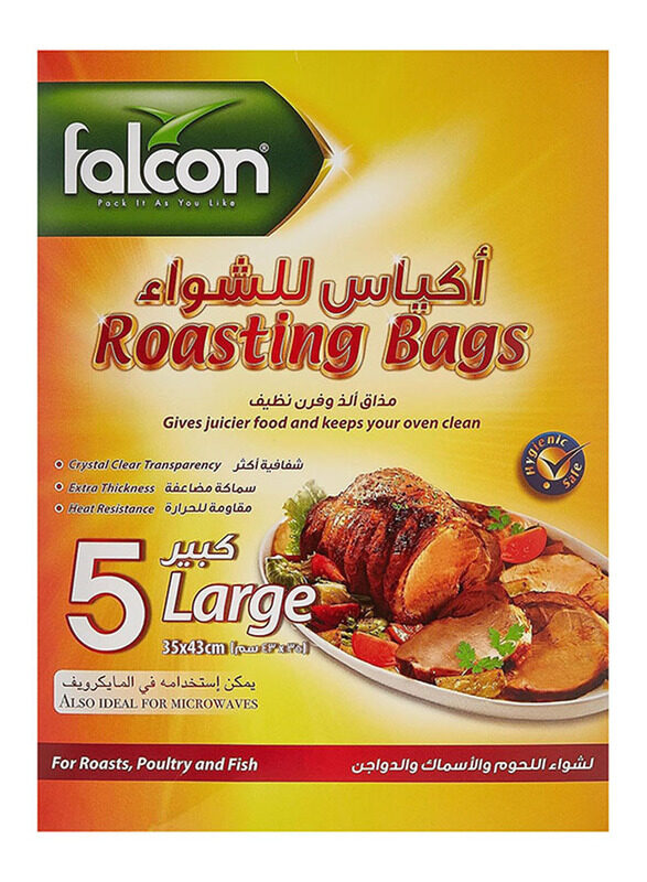 

Falcon 43x35cm Roasting Bag, Large, 5 Pieces