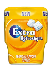 Wrigley's Extra Refreshers Tropical Flavour Sugar Free Chewing Gum, 67g