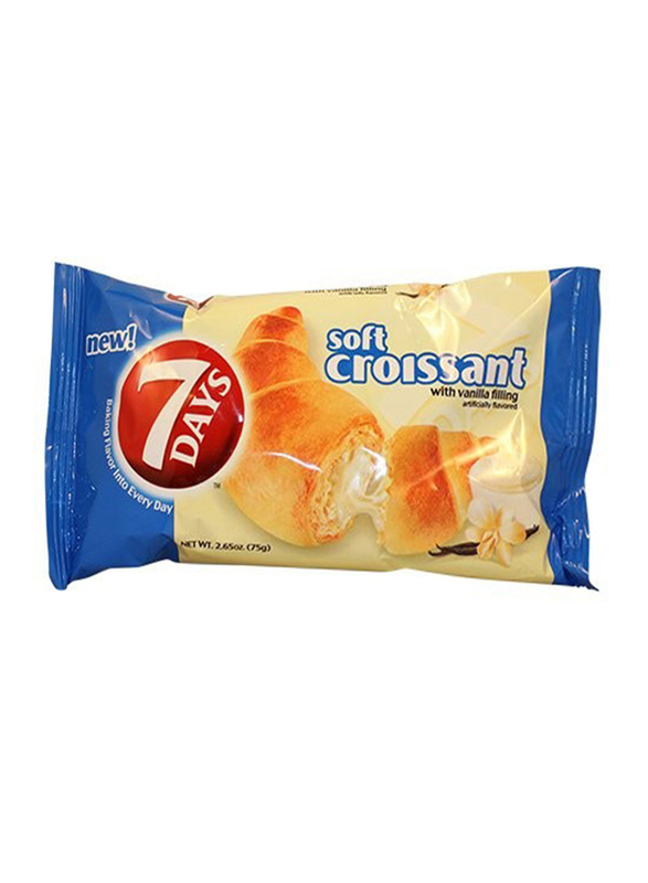 7-Days Soft Croissant with Vanilla Filling, 55g
