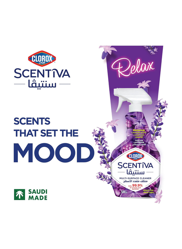 Clorox Scentiva Spray Lavender, 500ml