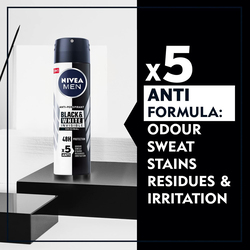 Nivea Men Black & White Original Deodorant Spray, 150ml