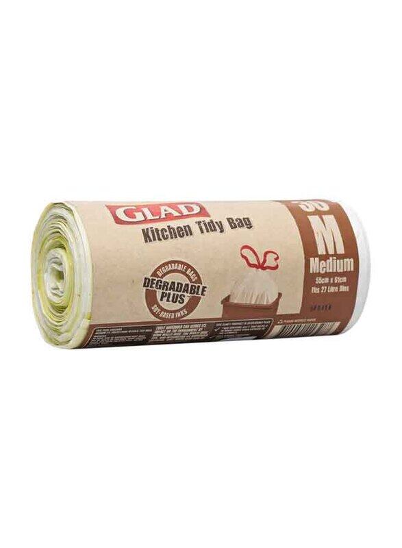 

Glad Kitchen Tidy Bags, Medium, 30 Bags