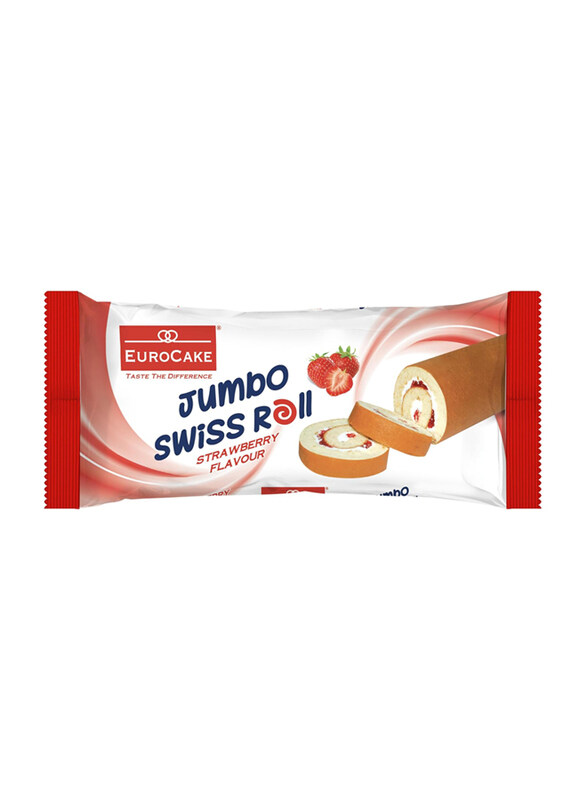 

Eurocake Strawberry Swiss Roll, 60g