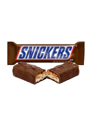 Snickers Chocolate Bar Filled with Nougat, Caramel & Peanuts, 30g