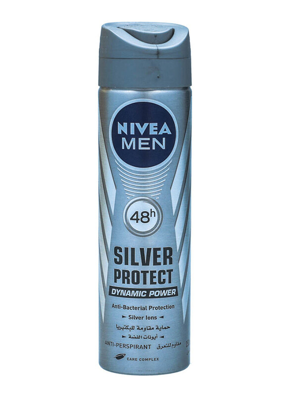 

Nivea Silver Protect Deodorant Spray for Men, 150ml
