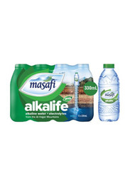 Masafi Alkalife Mineral Water, 12 Bottles x 330ml