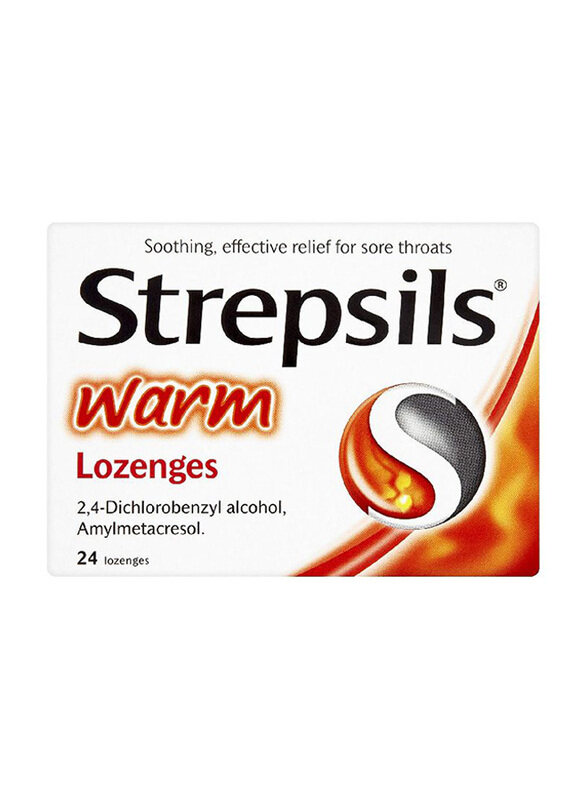 

Strepsils Warm Ginger Lozenges, 16 Pieces