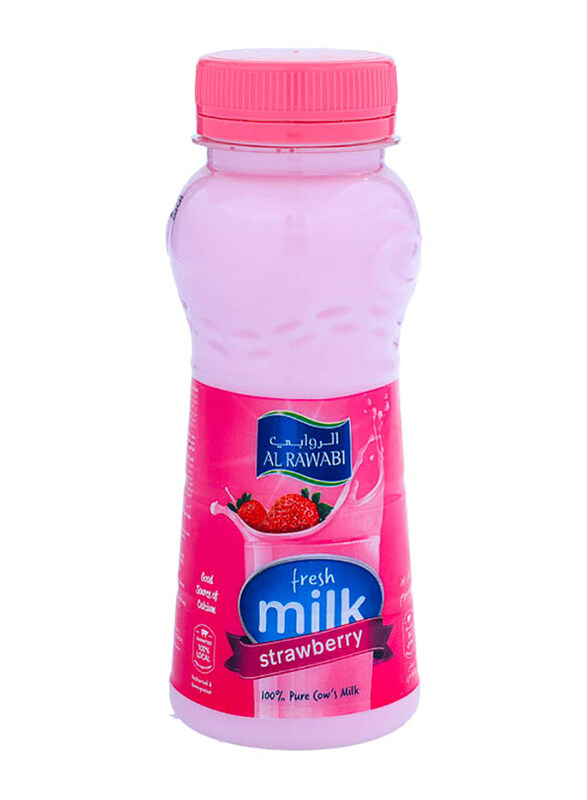 

Al Rawabi Fresh Strawberry Milk, 200ml