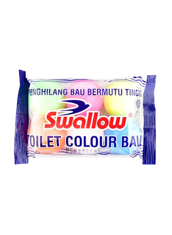 

Swallow Toilet Colour Ball, 6 Piece, 240g