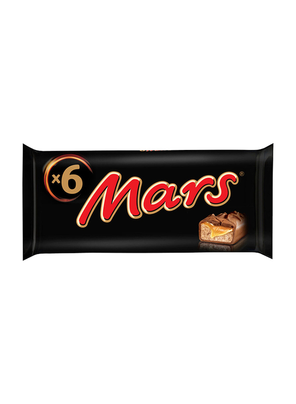 Mars Standard Chocolate Bar, 6 x 45g