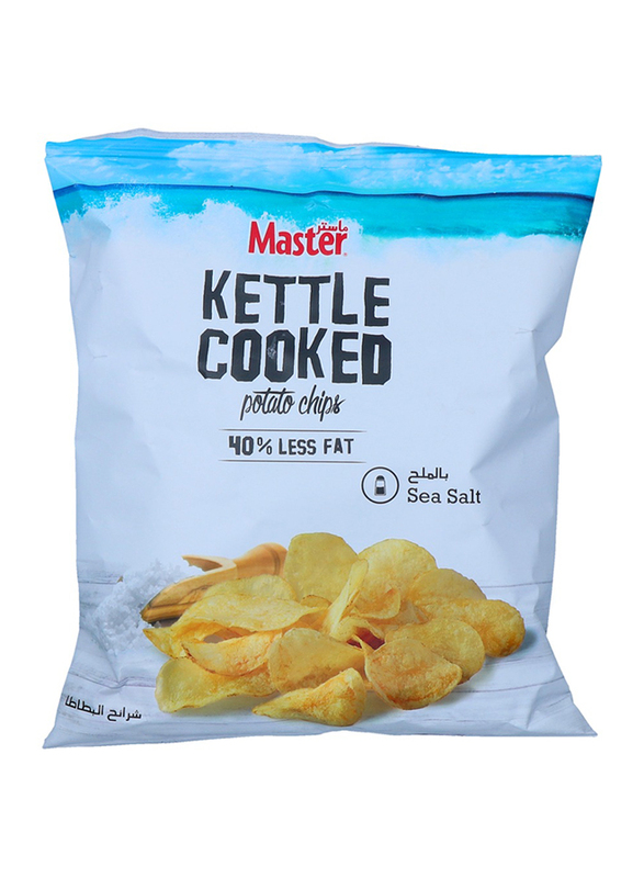 Master Kettle Cooked Sea Salt Potato Chips, 45g