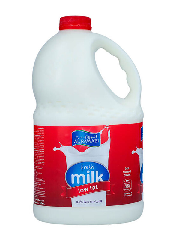 

Al Rawabi Low Fat Fresh Milk, 2 Liters