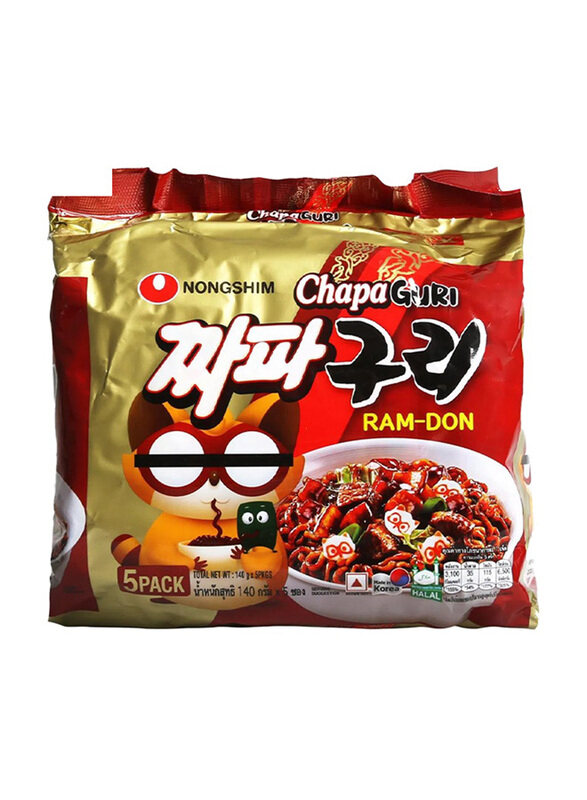 

Nongshim Chapaguri Noodles, 5 x 140g