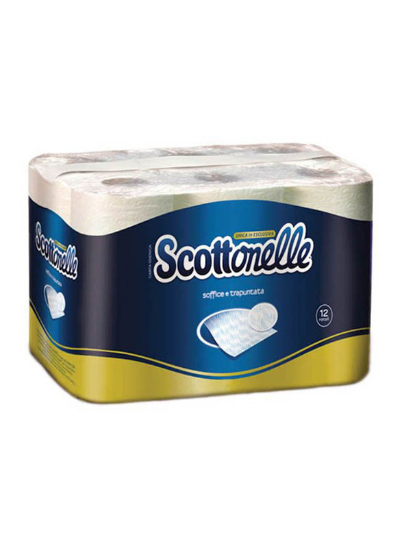 Scott Scottonelle Toilet Tissues Rolls, 12 Rolls