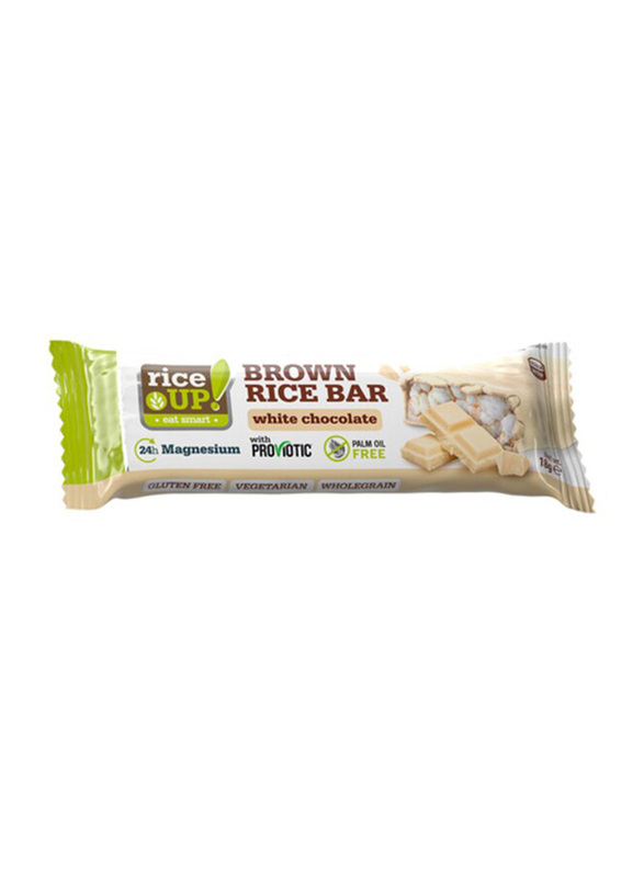 Rice Up Brown Rice With White Chocolate Bar, 18g