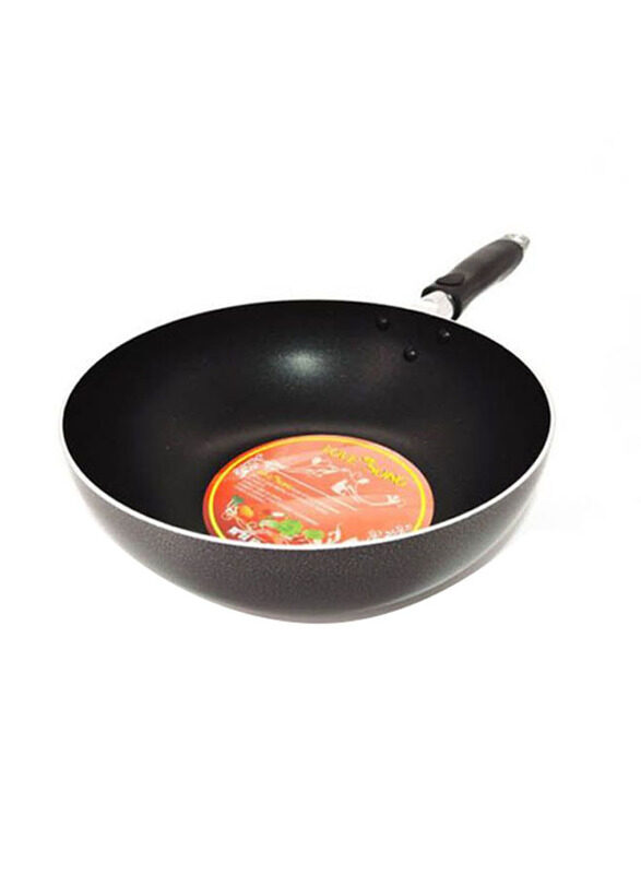 

Love Song 24cm Wok with Handle, Black