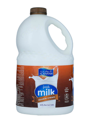 Al Rawabi Double Cream Fresh Milk, 2 Liters