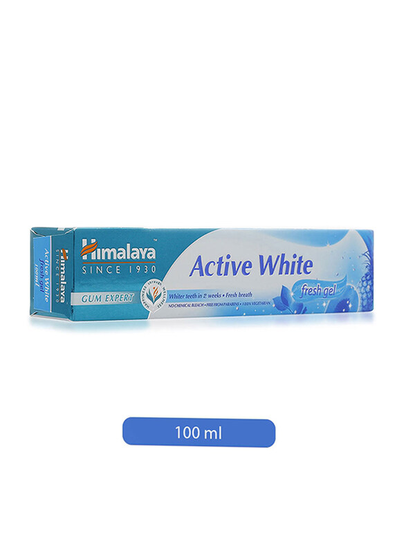 

Himalaya Active White Gum Expert Fresh Gel Toothpaste, 100ml