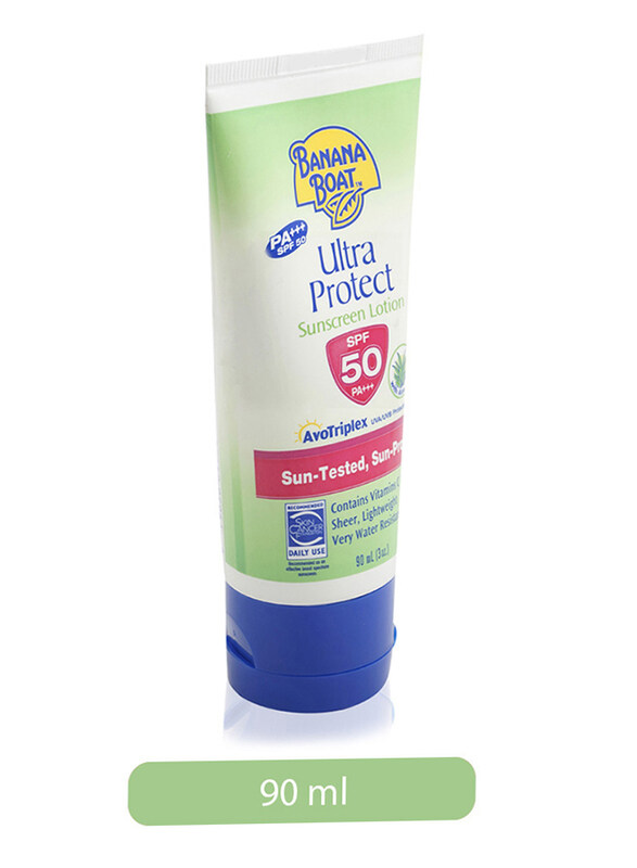 

Banana Boat Ultra Protect Sunscreen Lotion SPF 50+++, 90ml