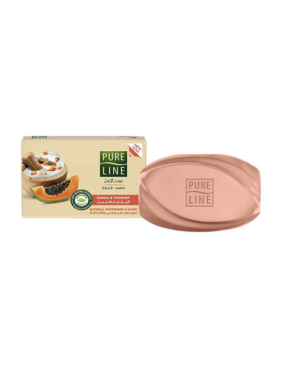 

Pure Line Papaya & Yoghurt Soap Bar, 120gm