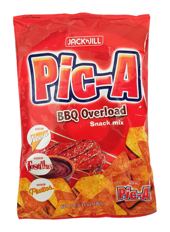 

Jack & Jill Pic-A Chips BBQ Overload Snak Mix, 180g